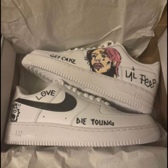 lil peep air force 1s